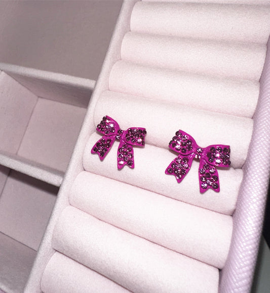 Coquette Earrings (pink)