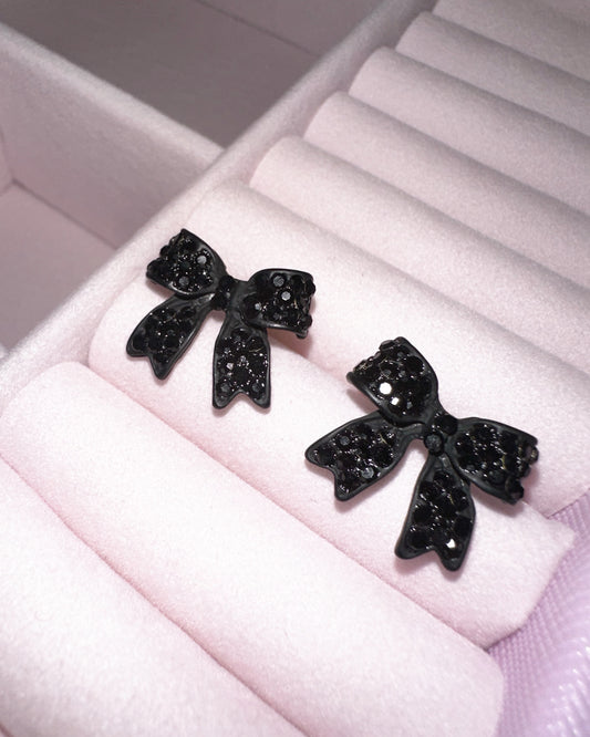 Coquette Earrings (black)